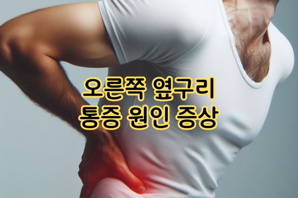 옆구리 통증 원인 증상